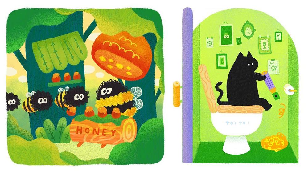 Amazon売れ筋ランキング1位獲得＊絵本のイラストを制作します