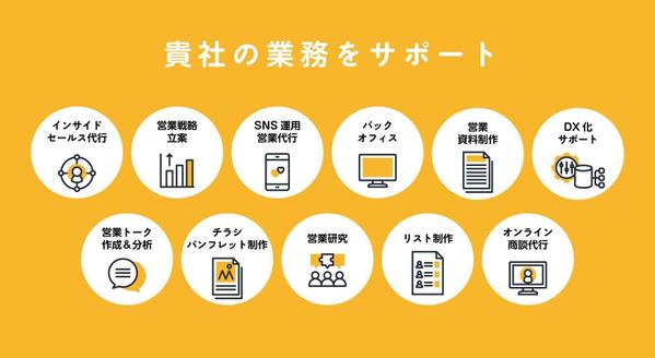 【エンタープライズ開拓】長年の営業ノウハウで様々な角度から開拓いたします