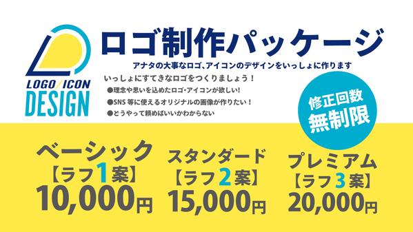 アナタの大事なロゴ、アイコンのデザインをいっしょに作ります