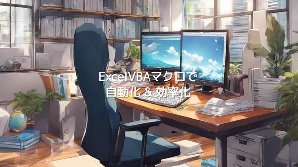 【ExcelVBAマクロ作成】自動化/効率化のお手伝います