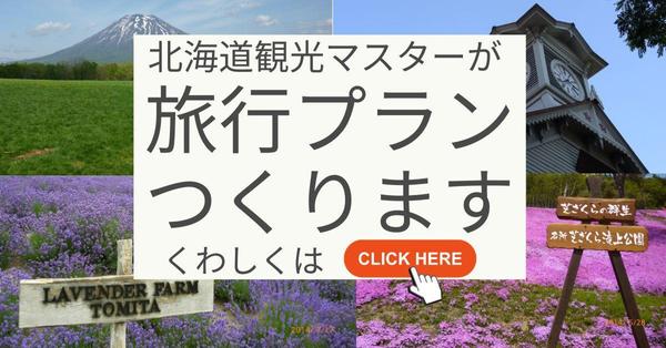 【北海道観光マスター】効率のよい、あなただけの特別なオリジナル旅行プランを作ります