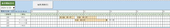 自動車整備の作業を管理する簡易的な仕組み（EXCEL、ACCESS)となります