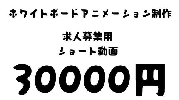 ホワイトボードアニメーションで魅力的な求人広告動画を作成します