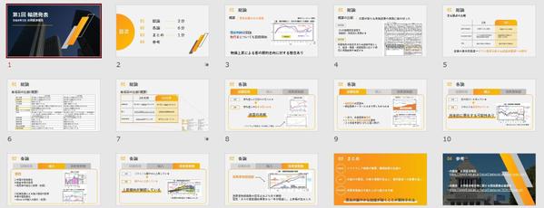 パワーポイントの資料を作成代行、ブラッシュアップします