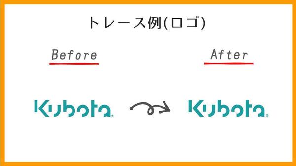 ロゴ、イラストなどの画像をトレースしてAiデータをお作りします