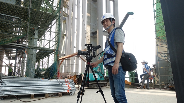 数々経験を活かした工事・建設記録のビデオ撮影・制作を行っております