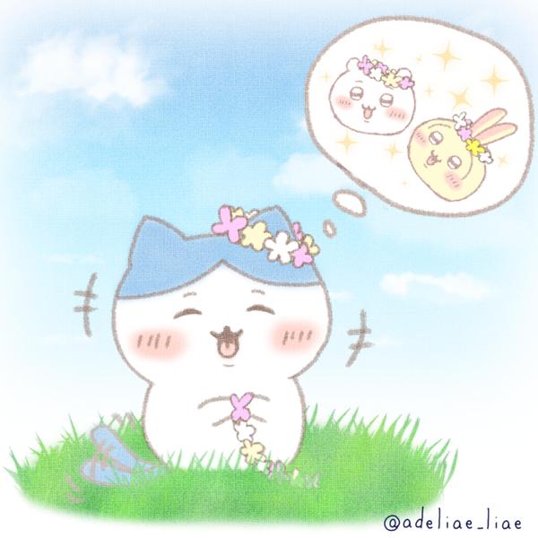 ふんわり、やさしいタッチであなただけのイラスト（お花や動物等）を描きます