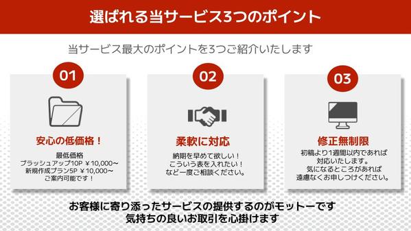 見やすい！分かりやすい！伝わる資料を心を込めて作成いたします