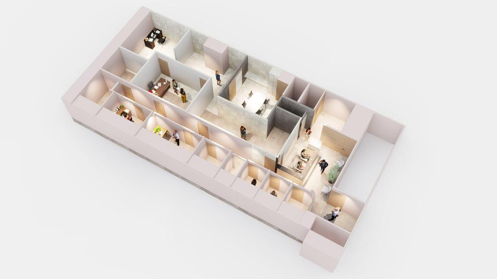 わかりやすく美しい3Dフロアプランを5日間で作成させて頂きます