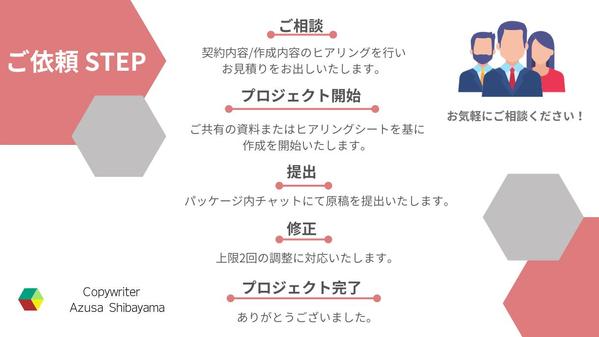 【9月も受付中】カタログやパンフレットに掲載するキャッチコピー・文章を作成いたします