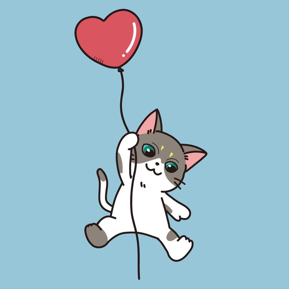 愛らしい猫のイラスト（キャラクター風・リアル風）を制作いたします
