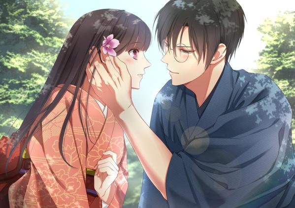 乙女系・女性向けの絵柄で、きれいな一枚絵をお描きします