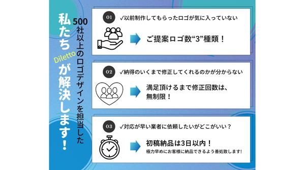 【３案提案・修正無制限】プロのデザイナーがコンセプトに沿った価値あるロゴを制作します