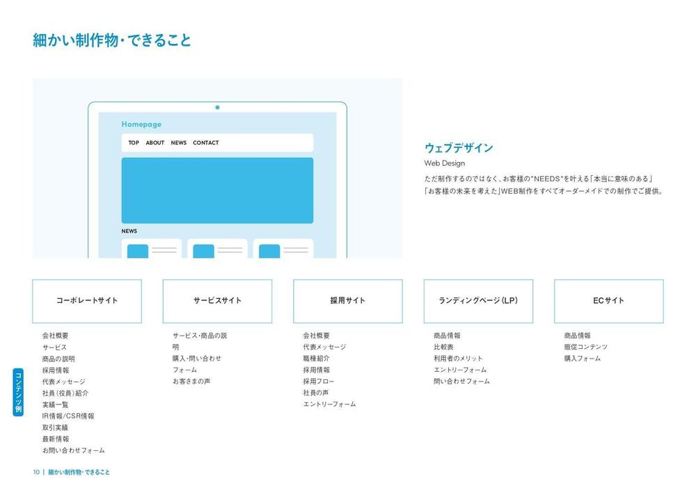 HP制作承ります。ご依頼者様の”NEED”に寄り添い、全てオーダーメイドで制作します