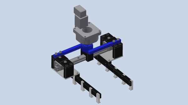 FA機械装置　3Dモデリング　アニメーション化致します