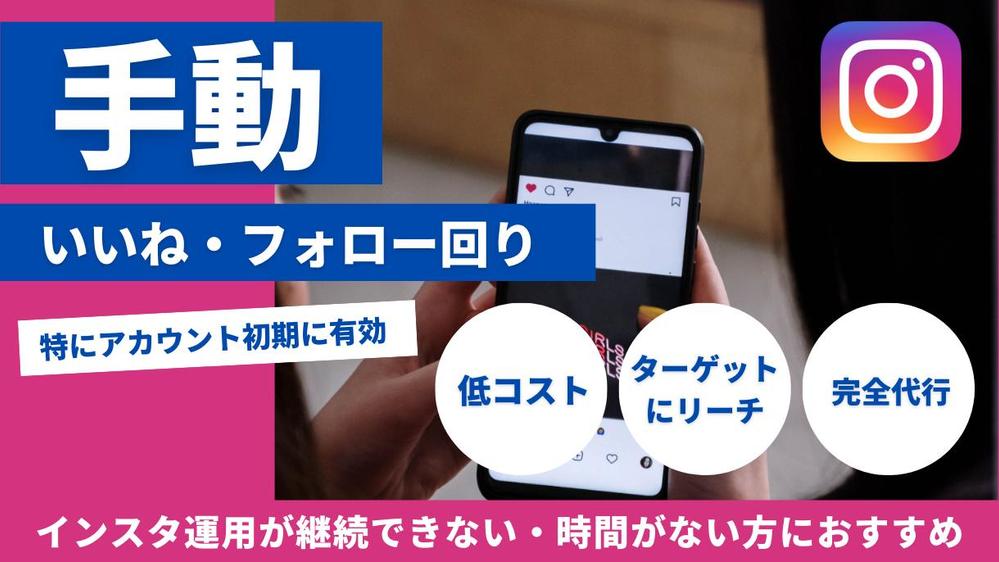【フォロワー・問い合わせ増加】あなたのターゲットへいいね、フォロー回りを実施します