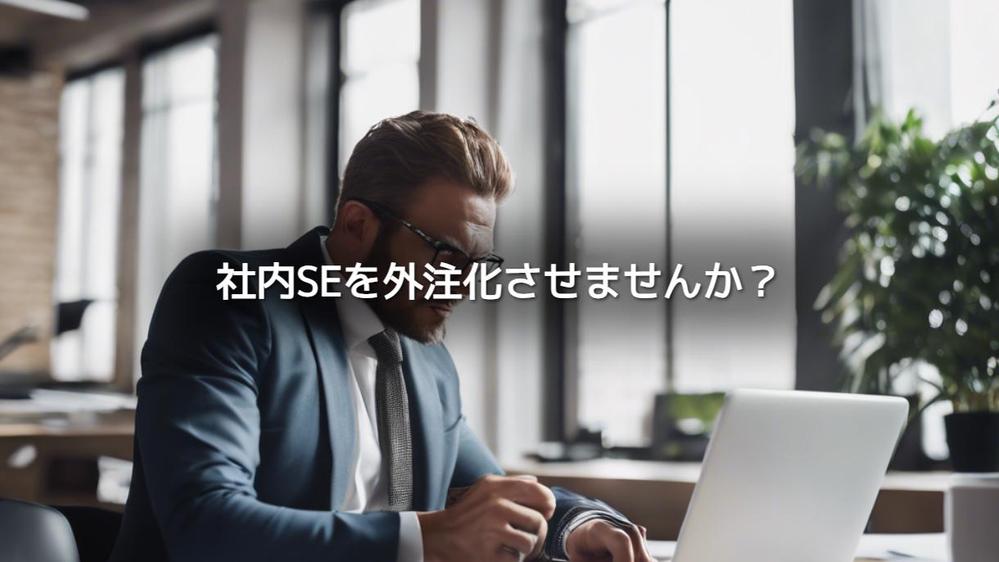 【外注化】ご依頼主様のシステムに関する業務をまるっとお引き受けいたします