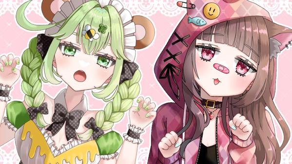 IRIAM,VTuber,Live2Dなどで使えるかわいい個性的なイラスト描きます