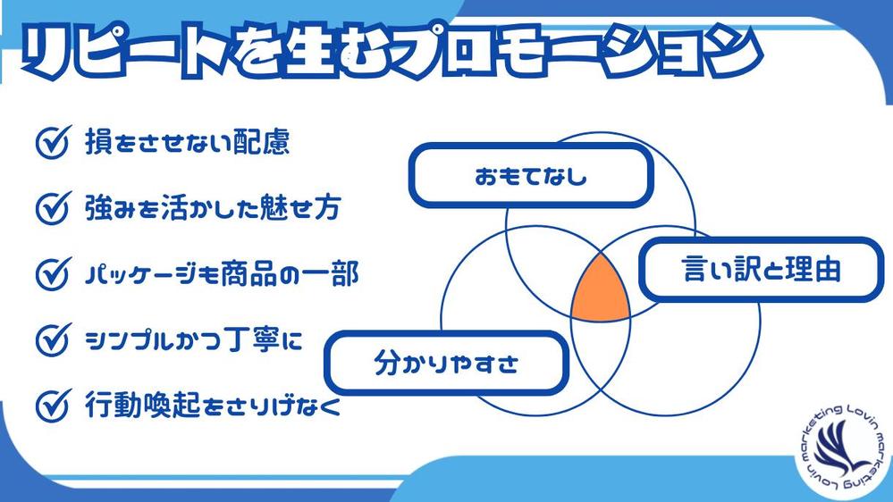 洋菓子店向けリピーターが自然と増えるプロモーションと売り場デザインのお手伝いをします