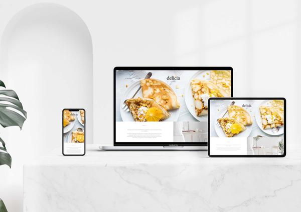 シンプルで見やすいwebサイトをノーコードで作成いたします