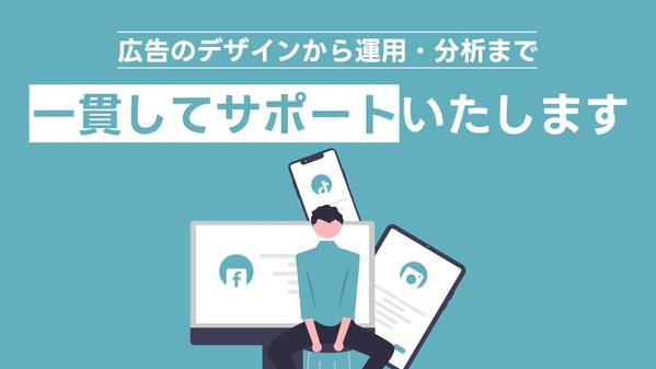 Instagram/Facebook広告をマルっと運用サポートします