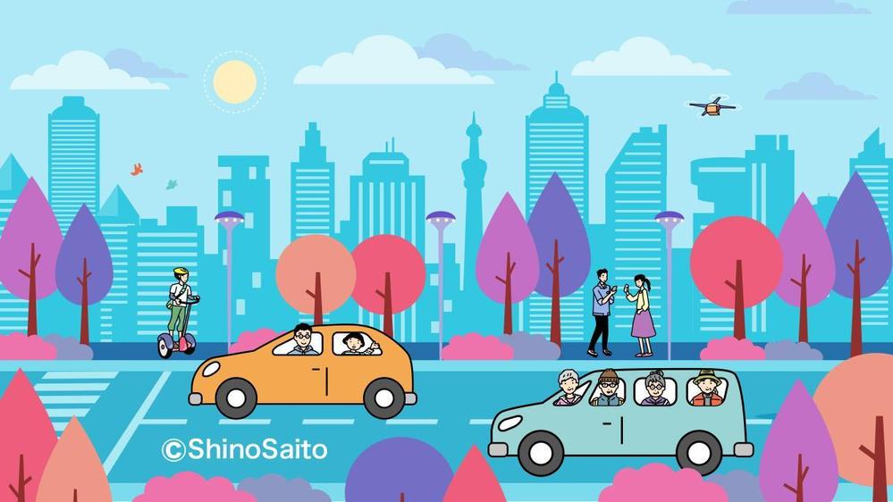 広告・プロモーションで好印象を与える、シンプルでスマートなカットイラスト制作します