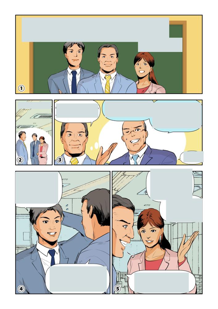 様々なタッチに対応！シナリオから全てお任せOK！カラー漫画制作します