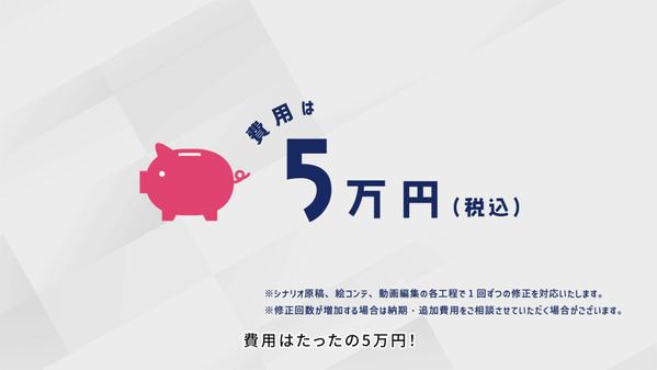 短納期・低コスト、且つ高品質な30秒動画を制作を提供いたします