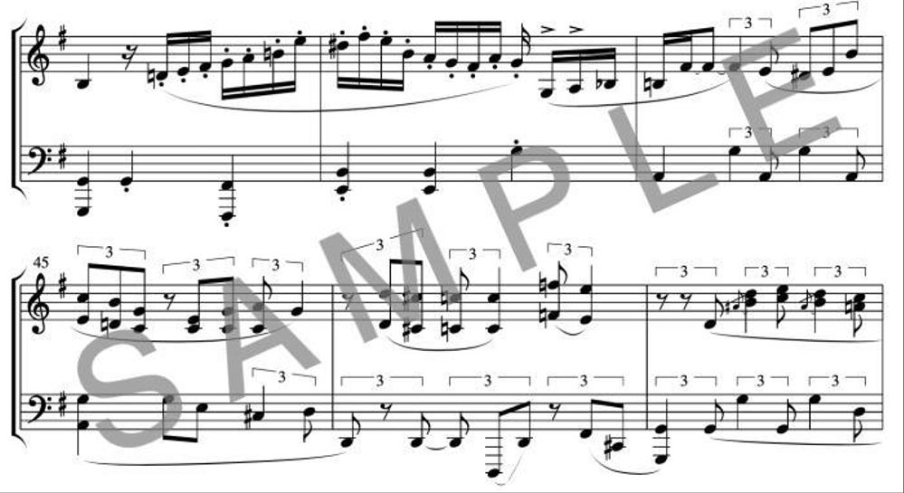 【1パートから可能】あらゆる楽曲のボーカルや各種楽器パート採譜いたします