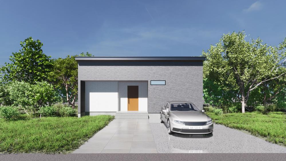 デザイン性の高い建物（商業、住宅、オフィス等）のCGパースを作成します