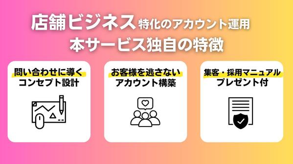 【店舗ビジネス特化】集客・採用につながるインスタ運用サポートします