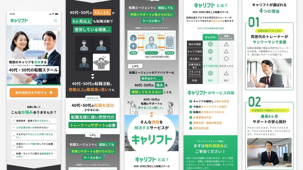 【デザインのみ納品】結果が出るWEBデザイン制作いたします