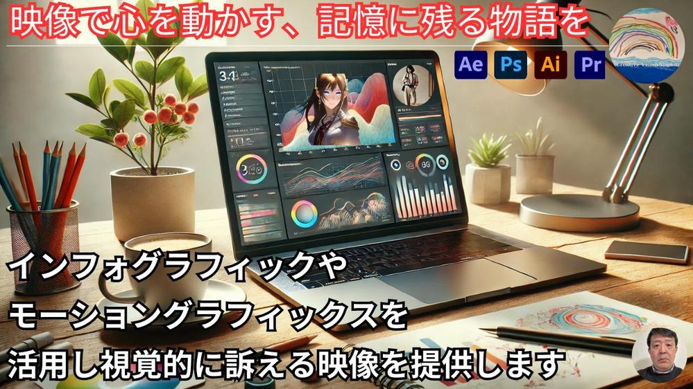 『映像で心を動かす、記憶に残る物語』を視覚的に訴える映像を提供します