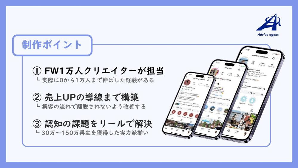 【総フォロワー10万超のマーケター】売上に繋がるSNS運用（インスタ）を行います