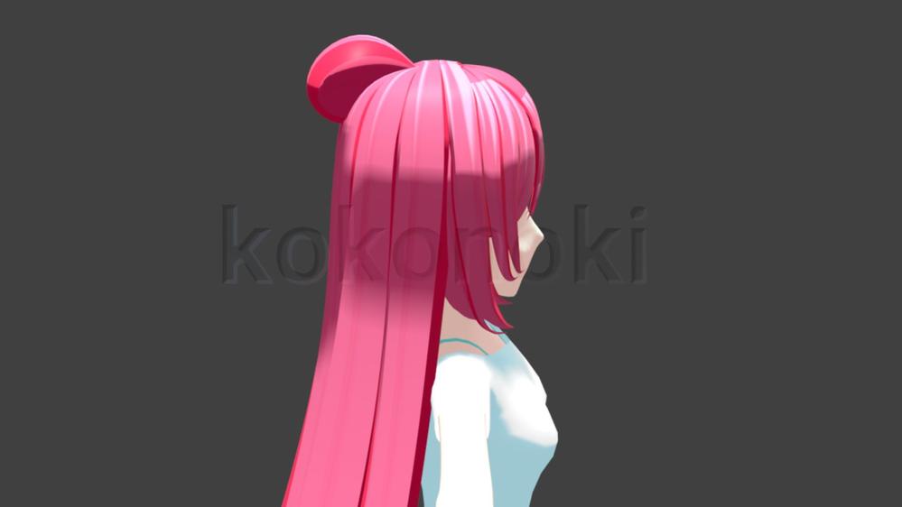 Blenderを使って、キャラクターの魅力を活かした3Dモデルを製作します