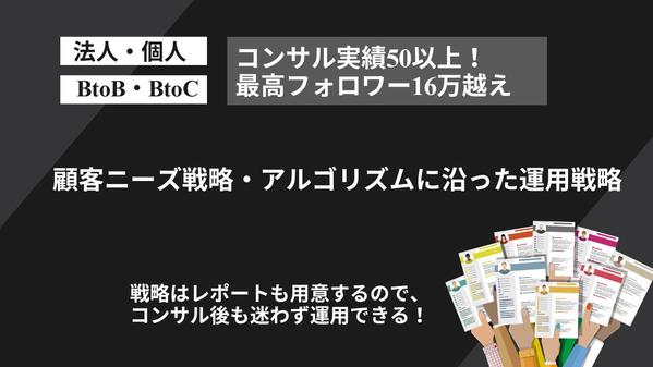 【Instagram特化】プロマーケターがあなたのアカウントをコンサルします