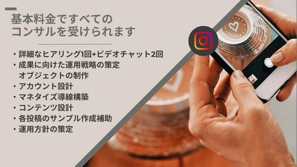 【Instagram特化】プロマーケターがあなたのアカウントをコンサルします