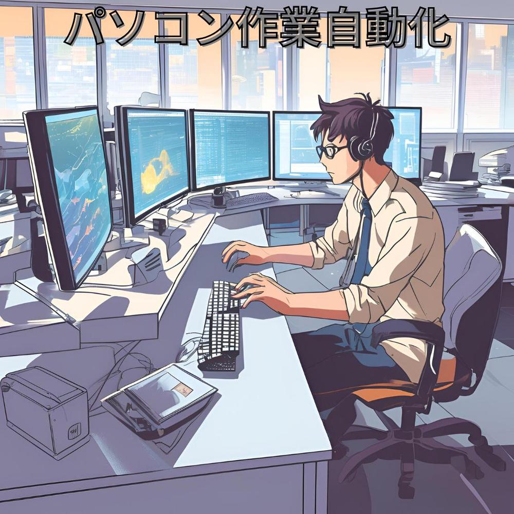 日々の面倒なパソコン作業を自動化して作業効率UPします