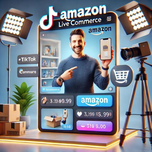 amazon×TikTokライブコマース支援で販促を強力サポートします