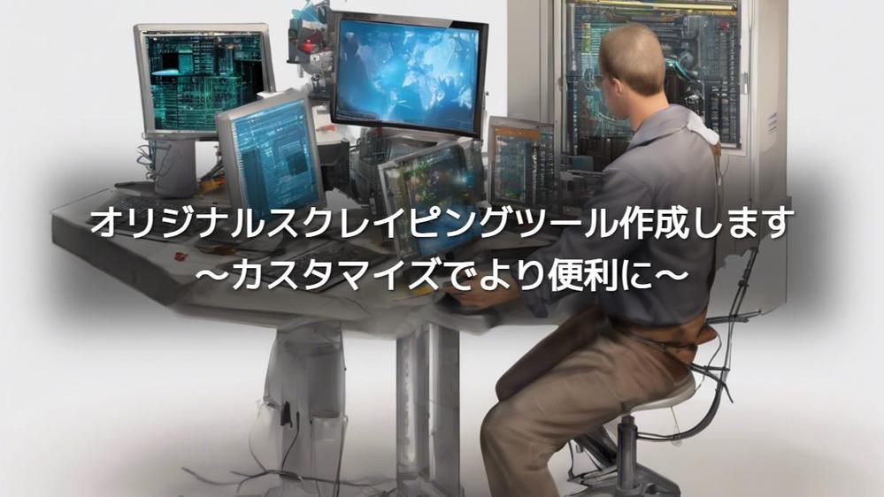 VBAマクロ、Python等によるスクレイピングツール作成します
