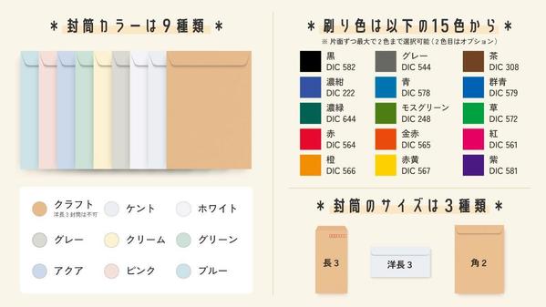  【コスパ重視】認定ランサーが作成！封筒の準備これで安心！既製刷込封筒作成します