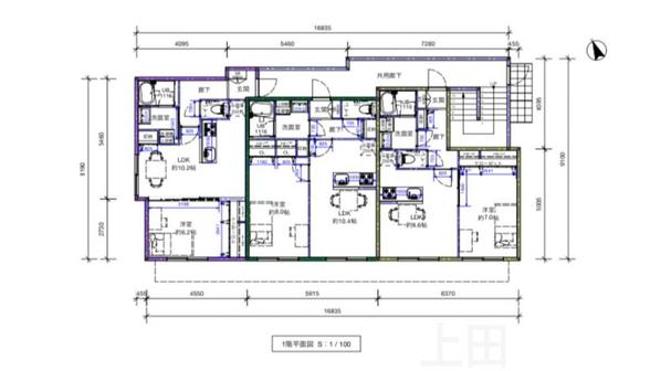 【CAD】住宅や店舗などの平面図、展開図、電気図などを作成します