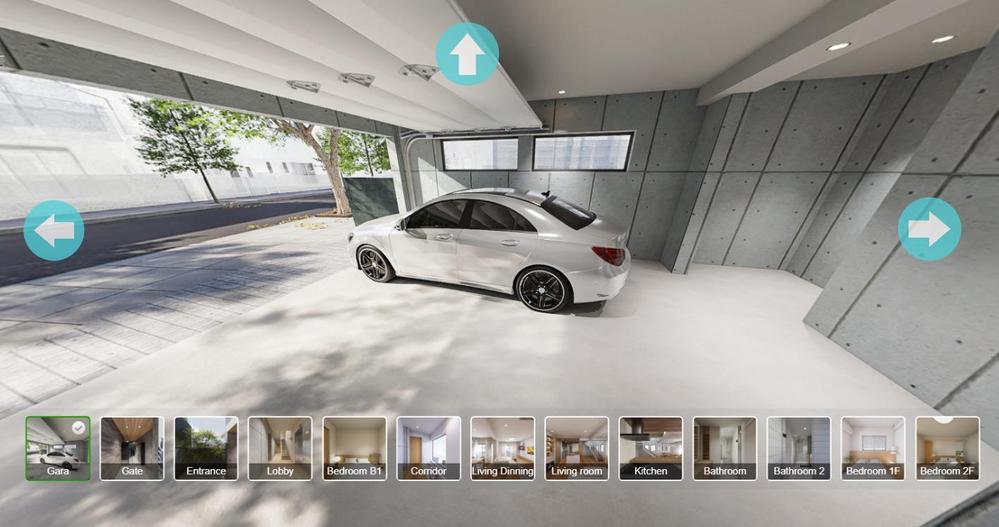 3D モデリング パース ウォークスルー 360度 動画 制作します