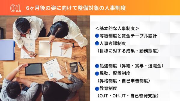 医療専門職に特化したマイルドな立て付けの人事考課制度を社員定着のために作ります