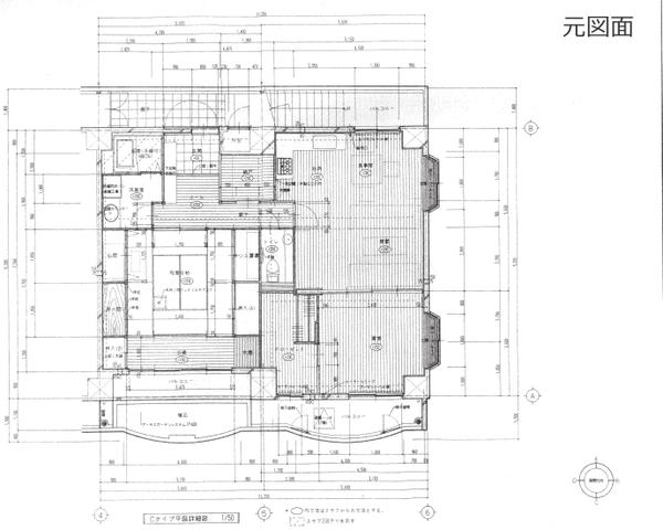 既存図面をＣＡＤ化　長年のリノベ経験を活かした、精確で高品質な作図をします