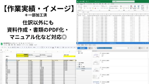 経理担当者がいない法人様へ、貴社の【経理チーム】として記帳・書類整理対応します