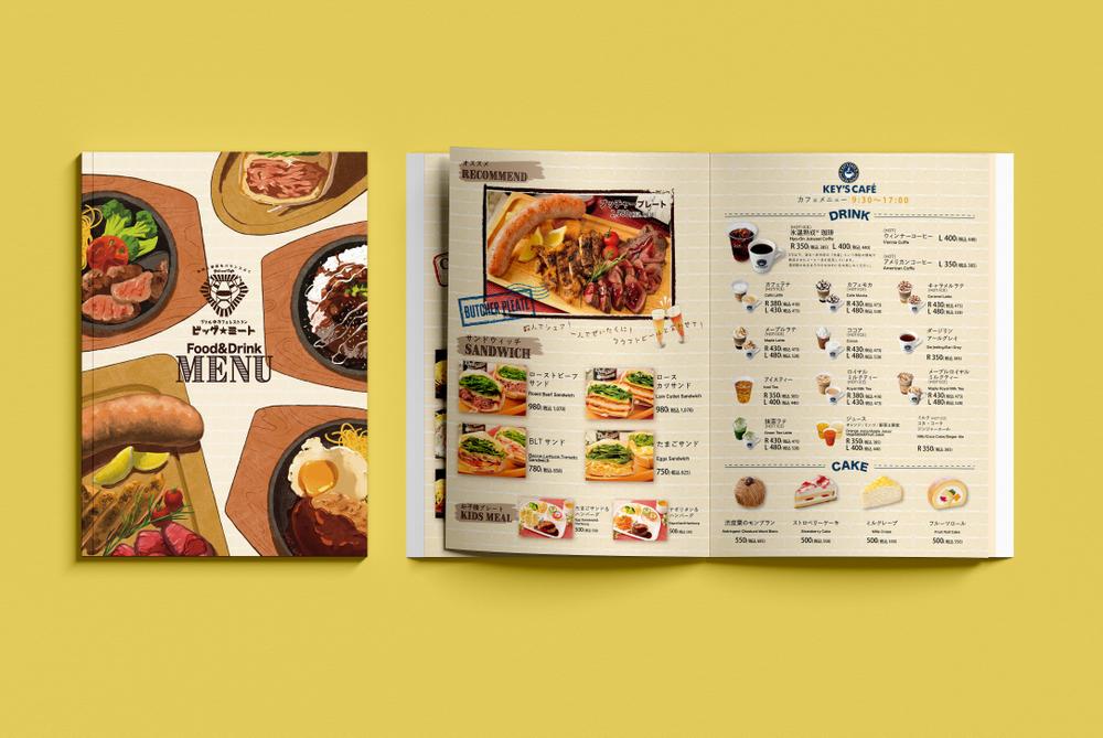 飲食店のグランドメニュー・期間限定POPなどの制作承ります