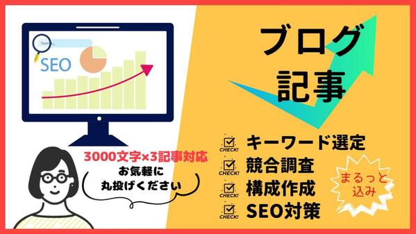 SEOのプロが起業コラム・ブログ記事を低コストで敏速に書きます