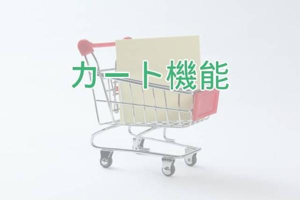 webサイトにカートシステムやEC機能の設置を行います