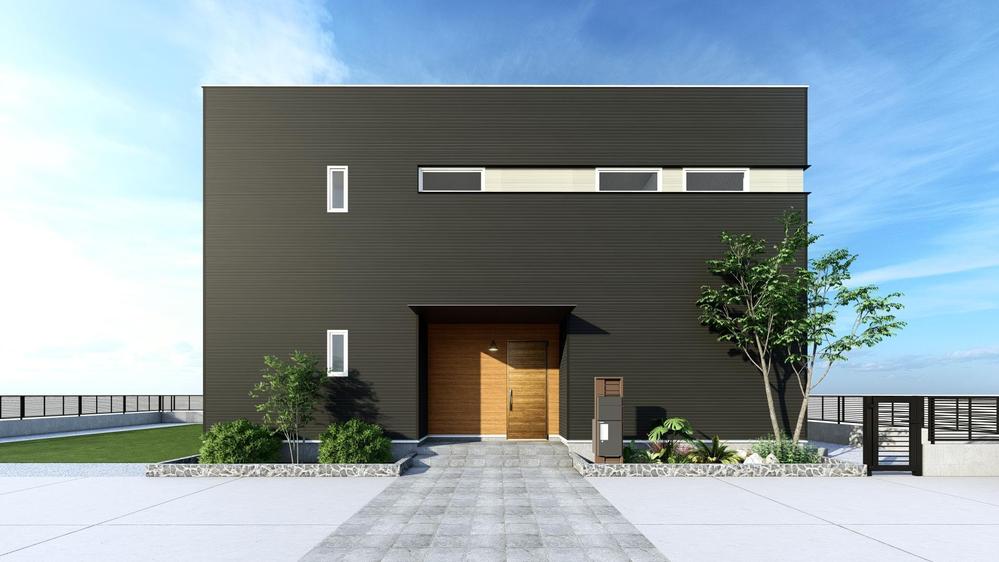 1級建築士が高品質な建築CGパース（外観）を作成します